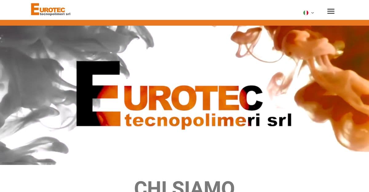 Sito di Eurotec Tecnopolimeri