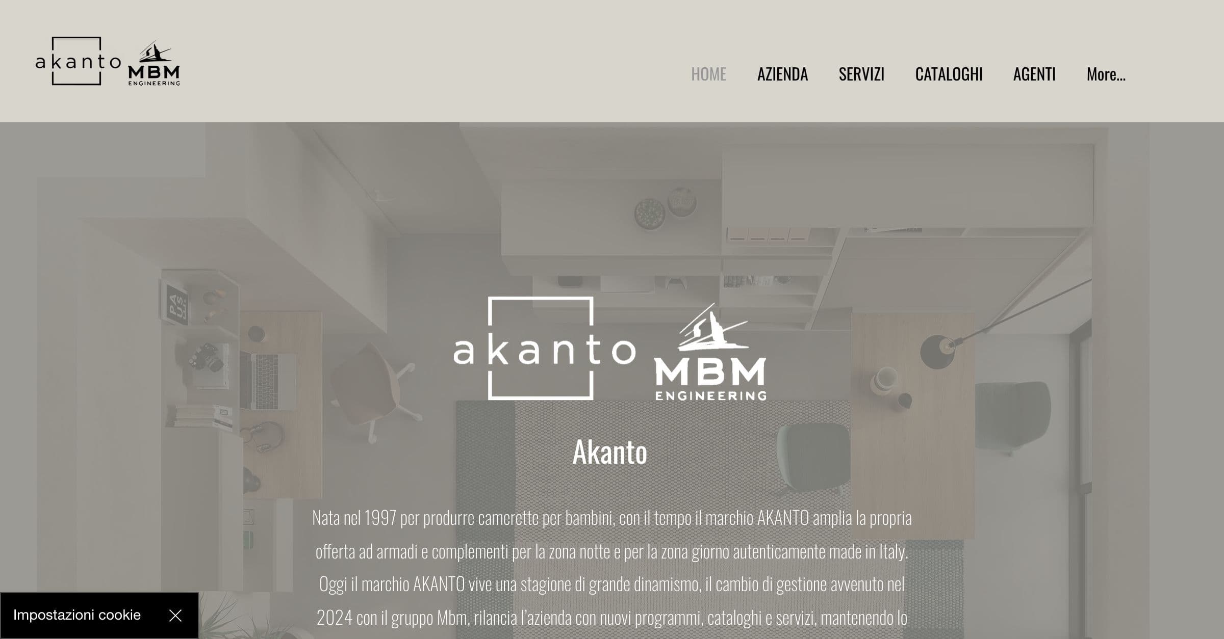 Home del sito di Akanto